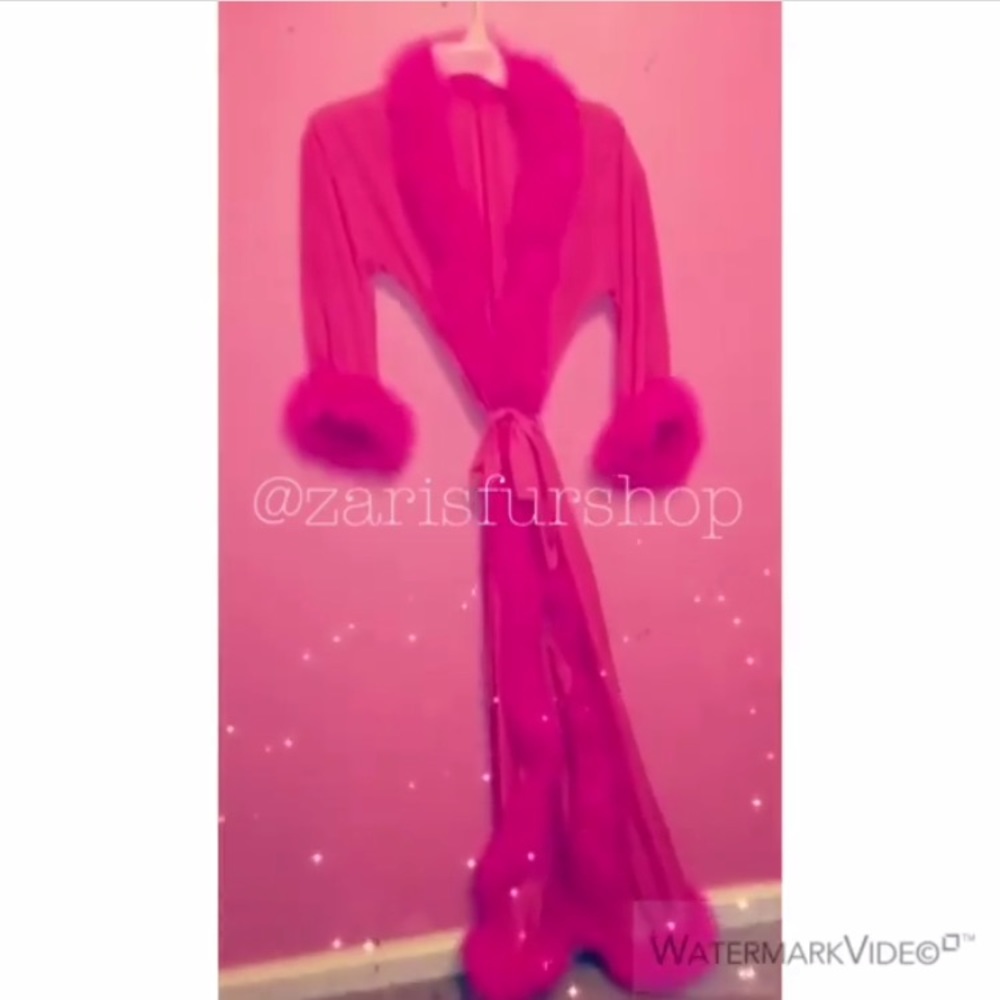 Fur robes Plus size